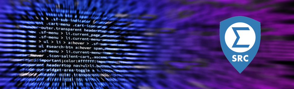 SigmaSRC Security Risk Compliance platform banner showing unified cybersecurity automation